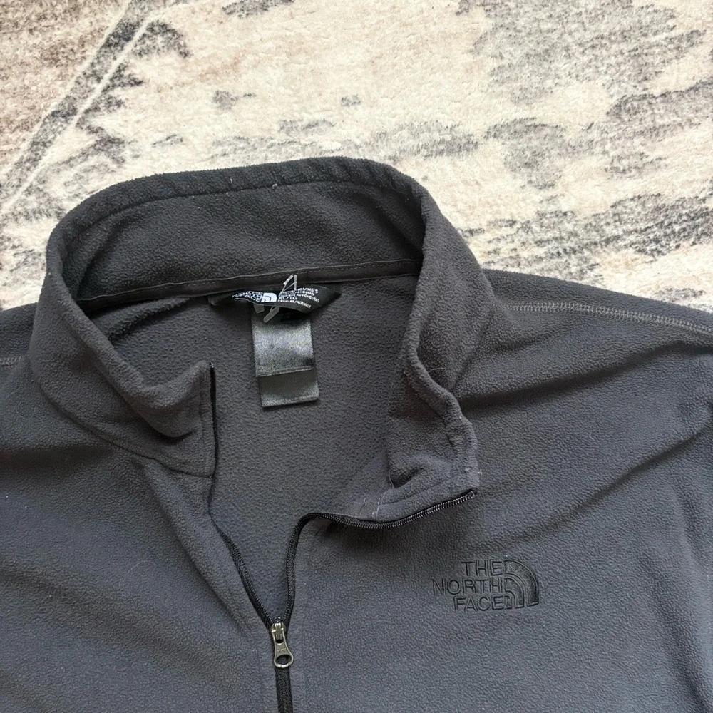 The north face quarter zip Fleece sweater men’s XL